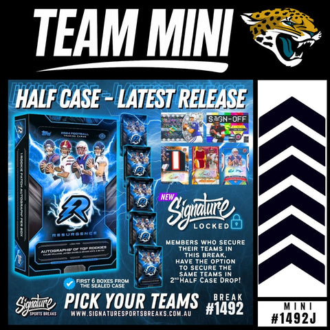 JAGUARS MINI RESURGENCE #1492J
