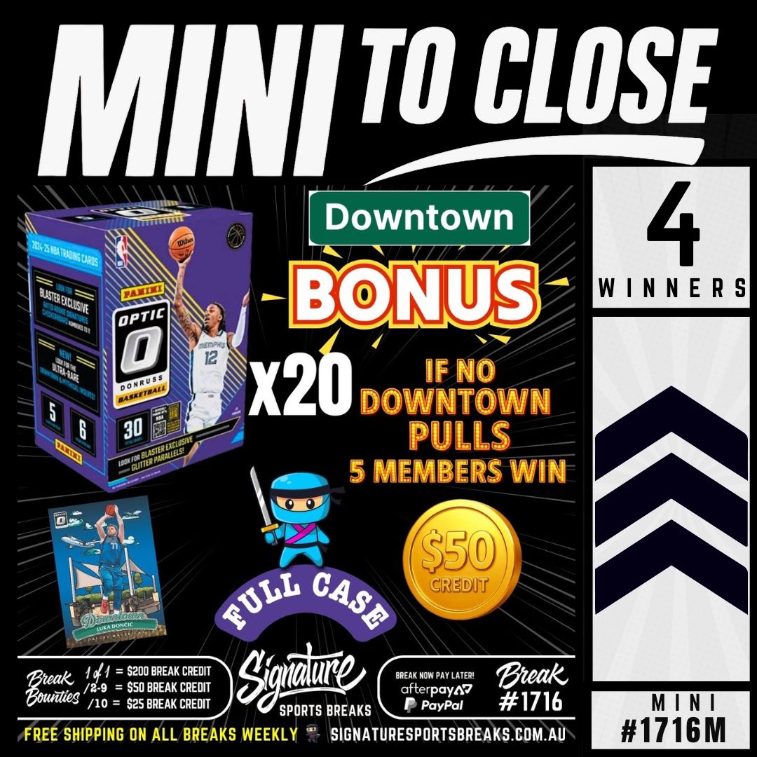MINI TO CLOSE 1716