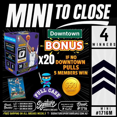 MINI TO CLOSE 1716