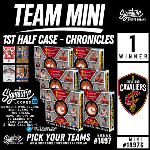TEAM MINI CAVALIERS #1497C
