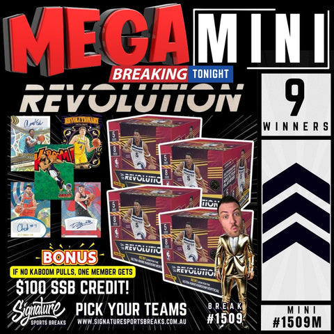 MEGA MINI REVOLUTION #1509M - 9 WINNERS!