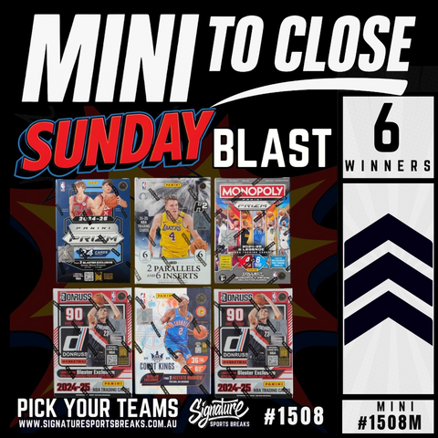 MINI TO CLOSE - 6 WINNERS!! #1508M
