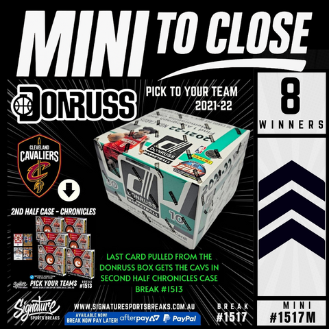 MINI TO CLOSE - DONRUSS #1517M