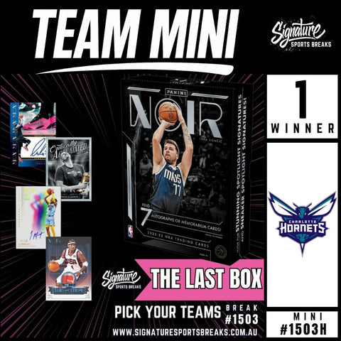 TEAM MINI HORNETS - NOIR #1503H