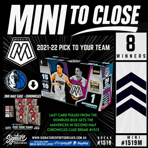 MINI TO CLOSE - MOSAIC #1519M
