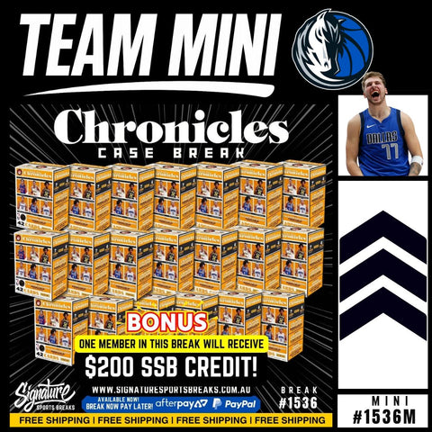 MAVERICKS MINI CHRONICLES CASE #1536M