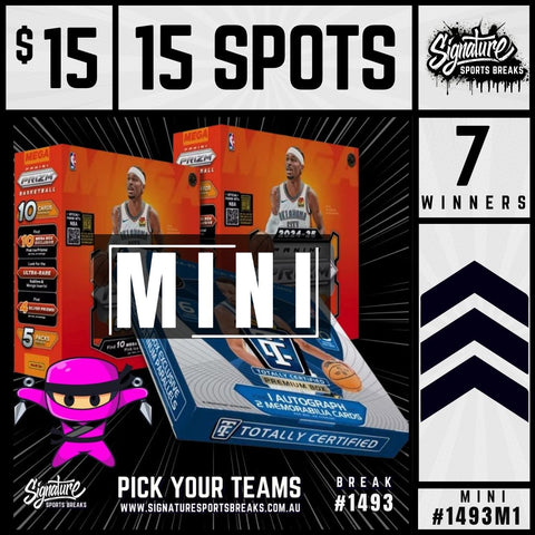 7 WINNERS!! MINI #1493M1