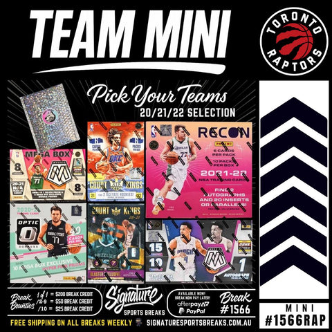 RAPTORS MINI #1566RAP