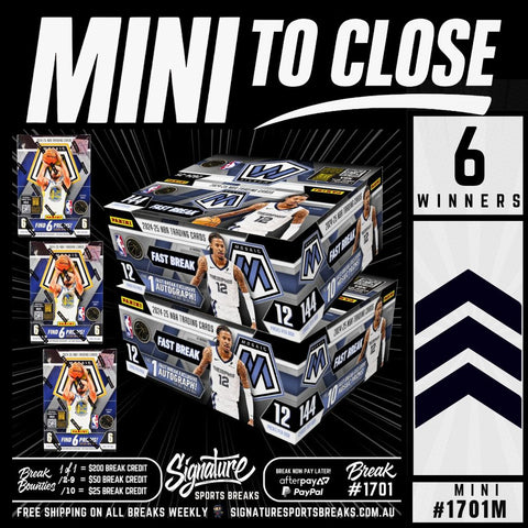 MINI TO CLOSE #1701