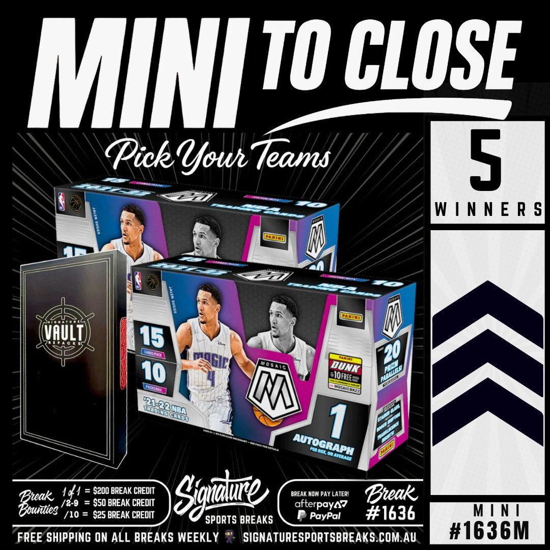 MINI TO CLOSE #1636