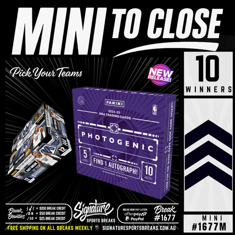 MINI TO CLOSE #1677