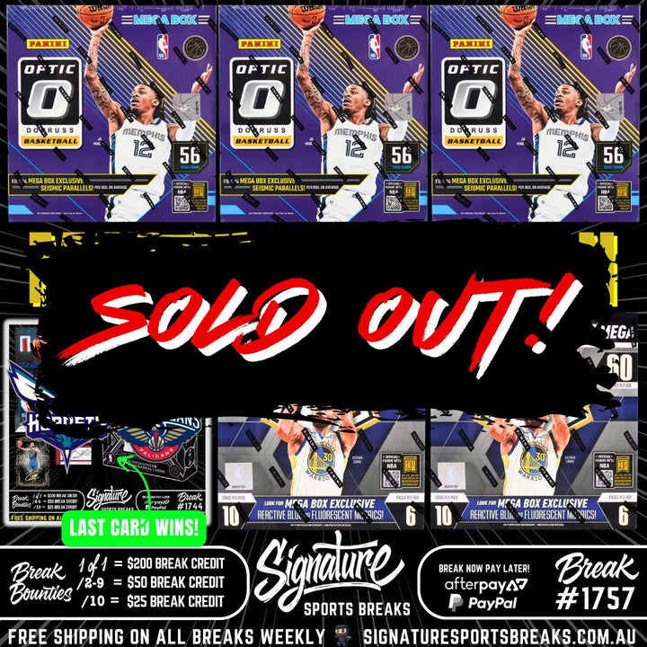 BREAK #1757 - OPTIC/MOSAIC W/GIVEAWAY