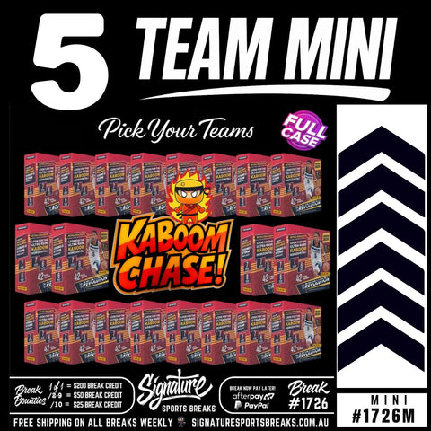 MINI FOR 5 TEAMS! 1726