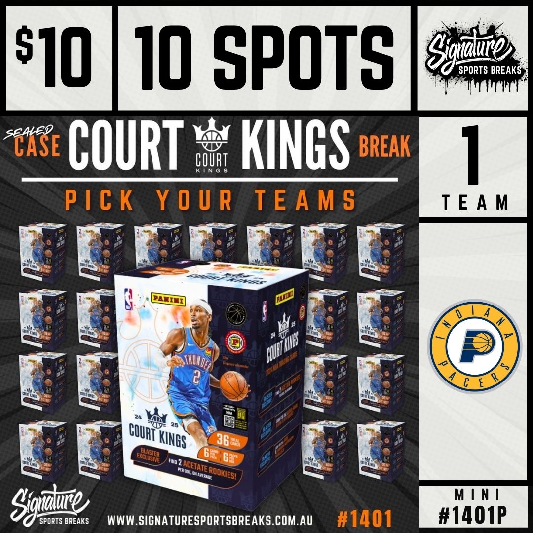 PACERS COURT KINGS CASE MINI  #1401P