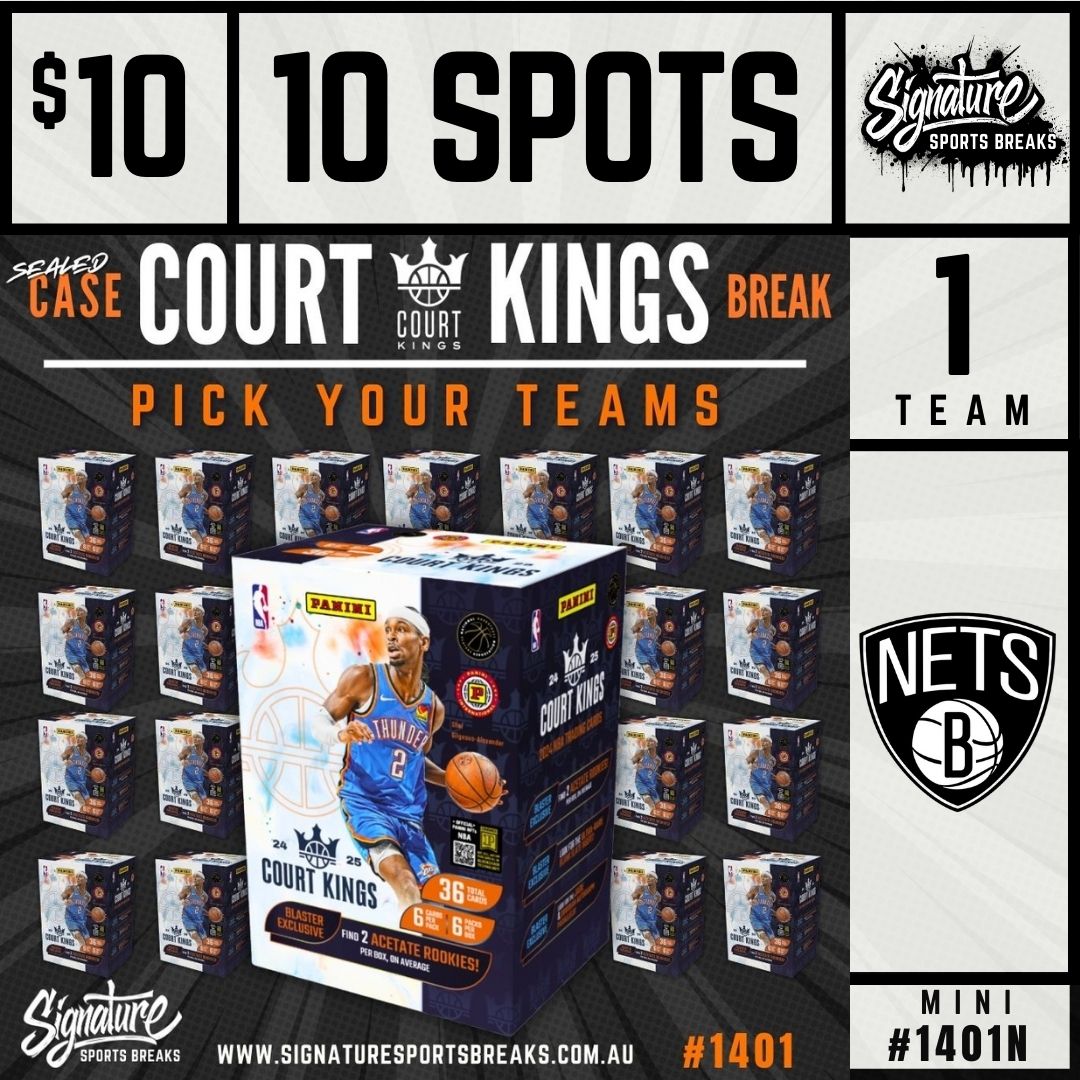 NETS COURT KINGS CASE MINI  #1401N
