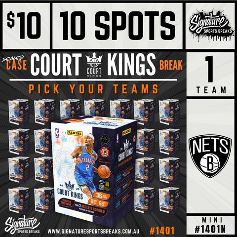 NETS COURT KINGS CASE MINI  #1401N
