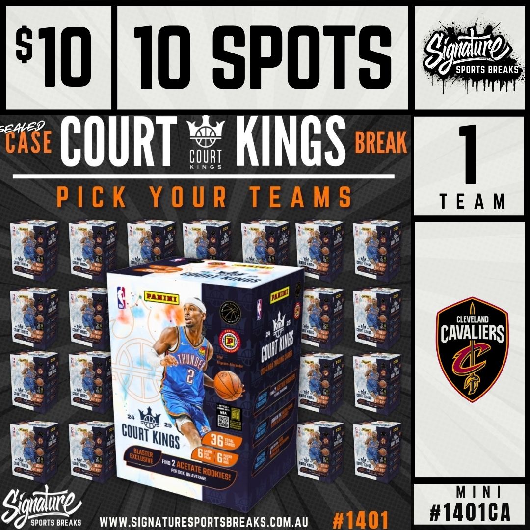 CAVS COURT KINGS CASE MINI  #1401CA