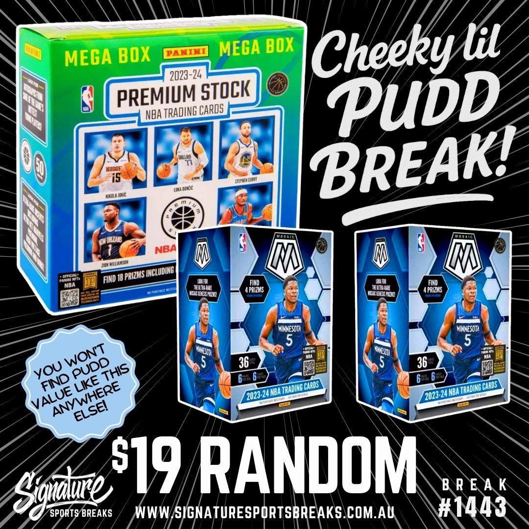 BREAK #1443: PREMIUM STOCK/MOSAIC RANDOM