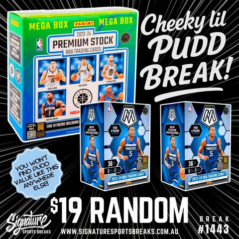 BREAK #1443: PREMIUM STOCK/MOSAIC RANDOM