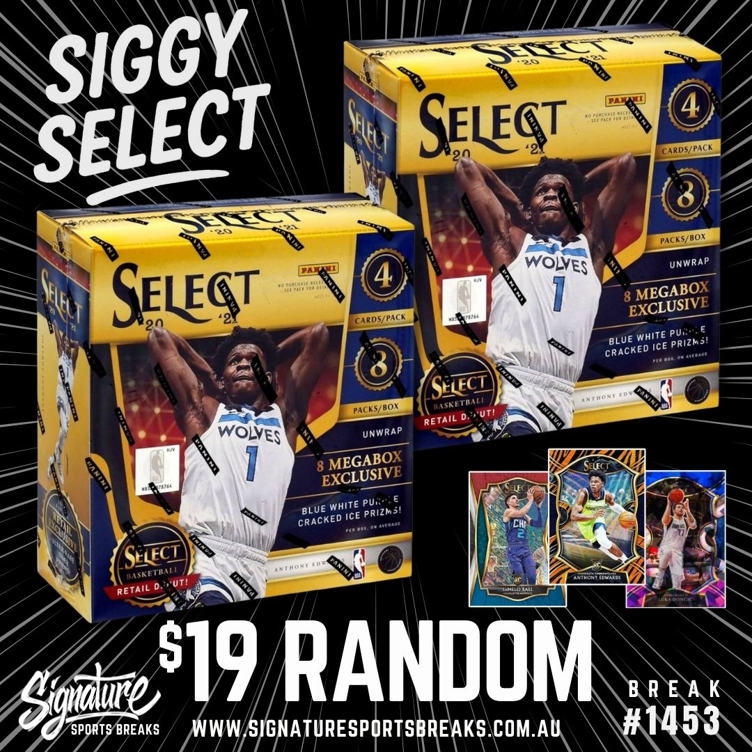 BREAK #1453: SELECT 2020-21 RANDOM