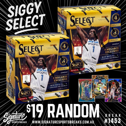 BREAK #1453: SELECT 2020-21 RANDOM