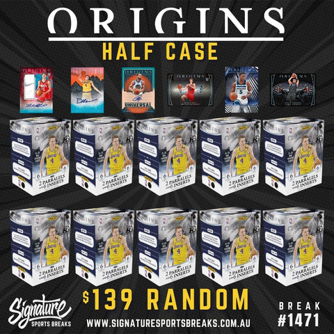 BREAK #1471: ORIGINS H2 HOBBY 2024/25 RANDOM TEAMS