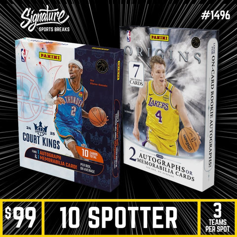 2024-25 ORIGINS/COURT KINGS DUO HOBBY 10 SPOTS  #1496