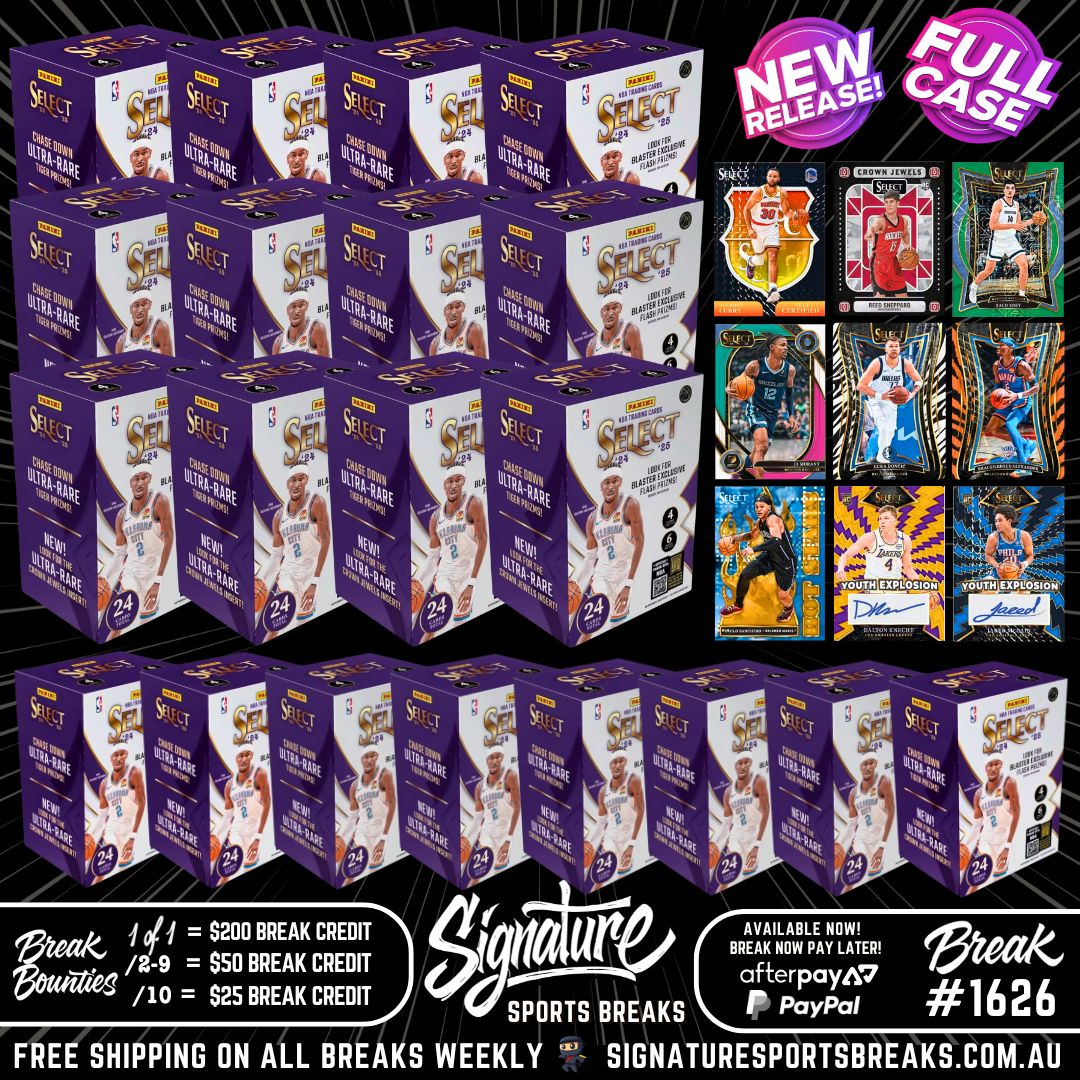 BREAK #1626 - SELECT 24/25 DEBUT CASE