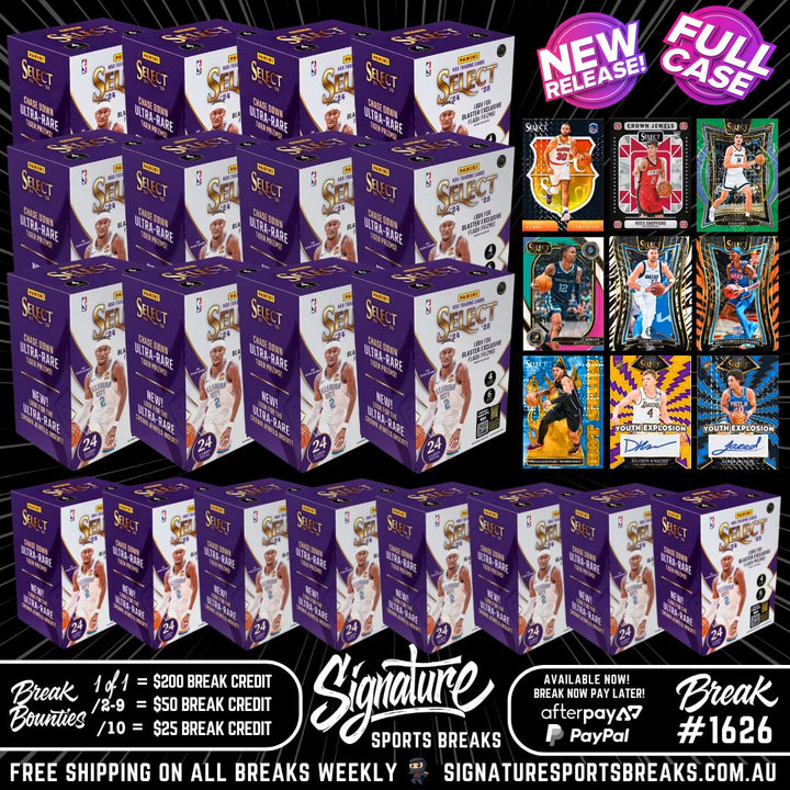 BREAK #1626 - SELECT 24/25 DEBUT CASE