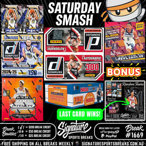 BREAK #1669 - SATURDAY SMASH