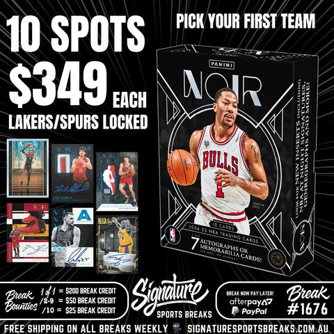 BREAK #1676 - NOIR 10 SPOT