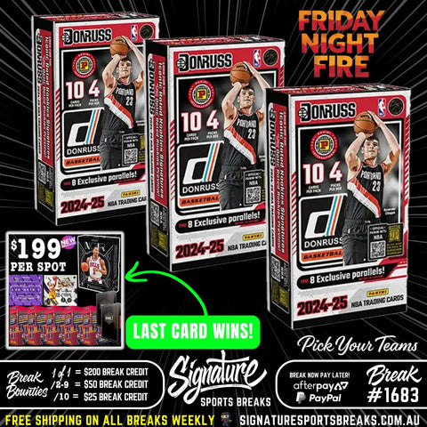 BREAK #1683 - DONRUSS TRIPLE W/GIVEAWAY
