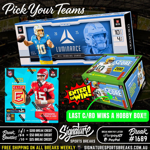 BREAK #1689 - ELITE/LLUMINANCE PYT  WIN A HOBBY BOX!!