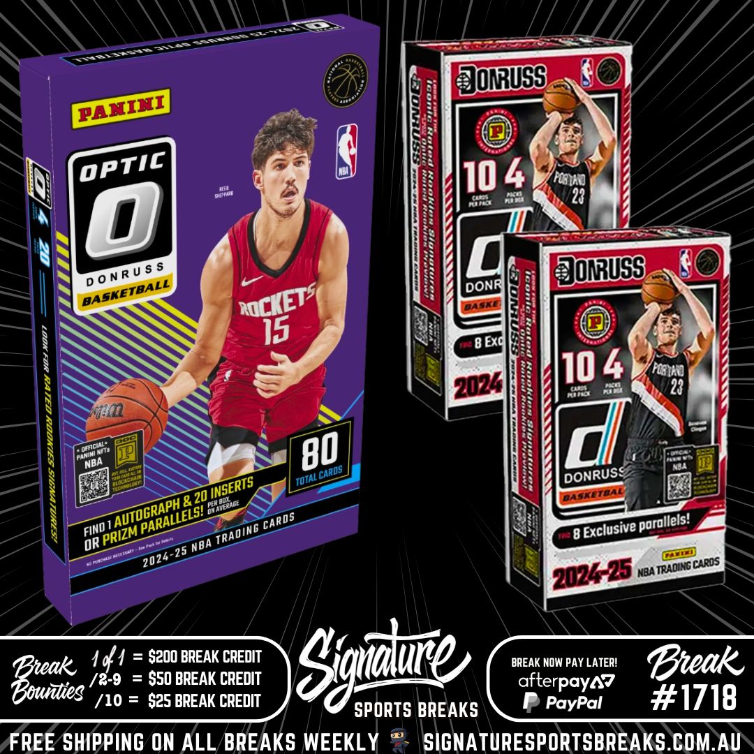 BREAK #1718 - OPTIC/DONRUSS PYT