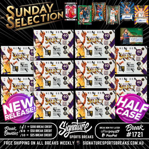 BREAK #1721 - SELECT HOBBY MEGA HALF CASE PYT