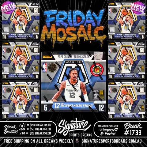 BREAK #1733 - MOSAIC MIX - MEGA RELEASE
