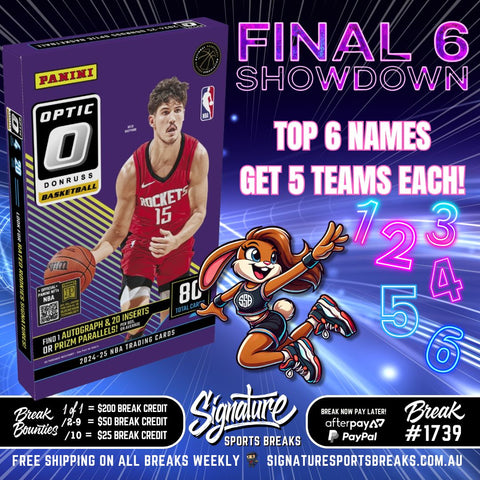 BREAK #1739 - FINAL 6 SHOWDOWN