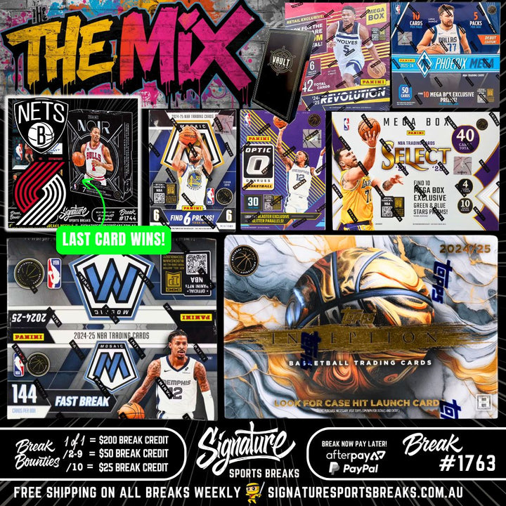 BREAK #1763 - THE MIX PYT - W/GIVEAWAY