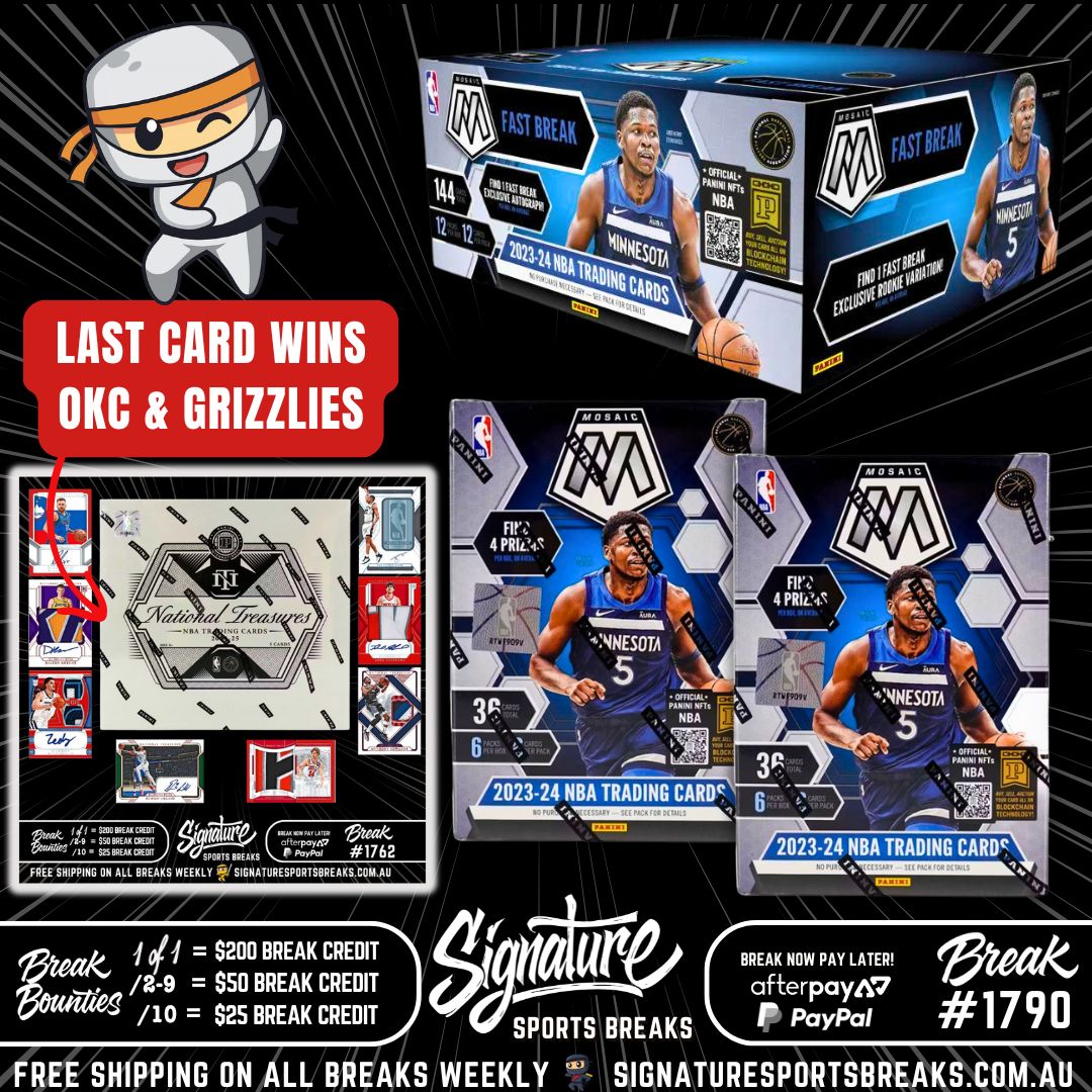 BREAK #1790 - MOSAIC MIX W/GIVEAWAYS