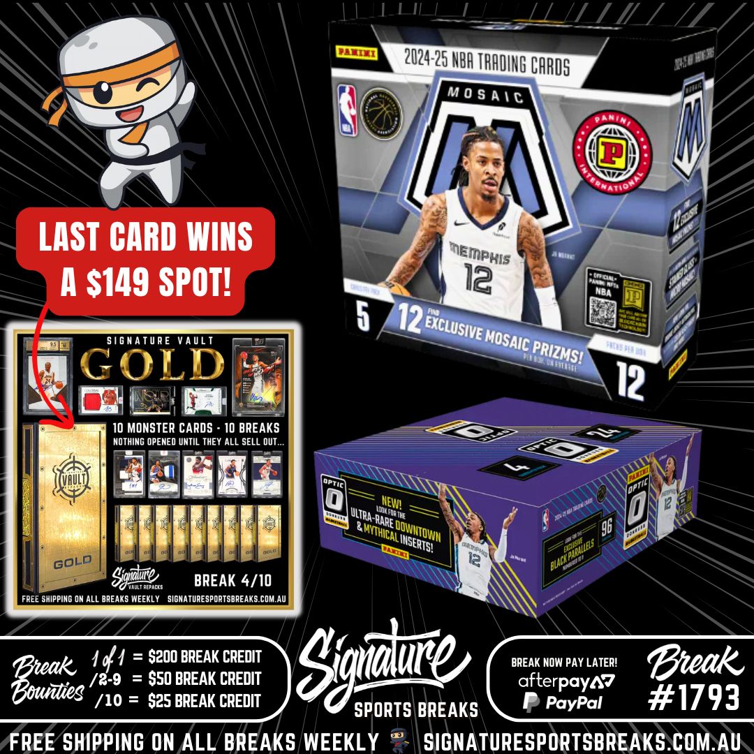BREAK #1793 - MOSAIC INTL HOBBY MIX W/GIVEAWAY