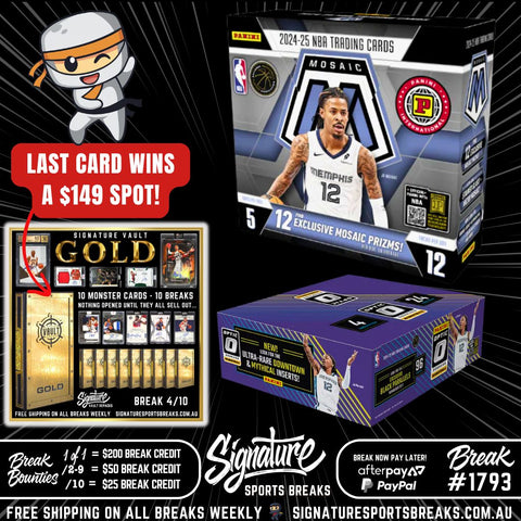 BREAK #1793 - MOSAIC INTL HOBBY MIX W/GIVEAWAY
