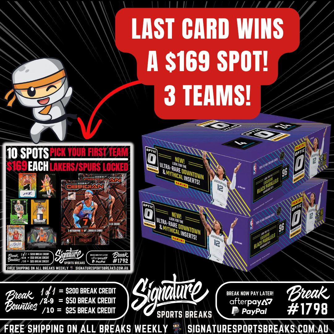 BREAK #1798 - OPTIC DUO W/GIVEAWAY