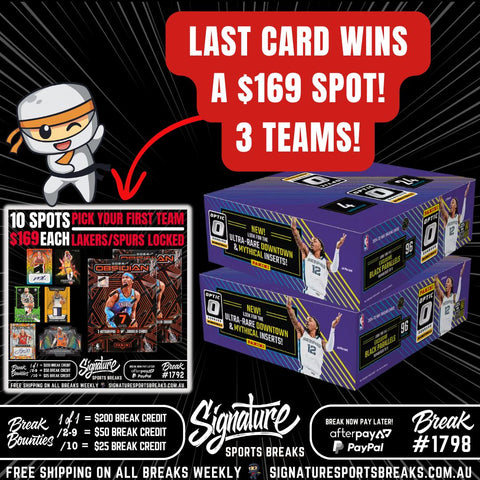 BREAK #1798 - OPTIC DUO W/GIVEAWAY