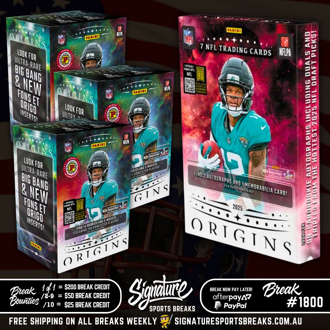 BREAK #1800 - NFL - 2025 ORIGINS MIXER