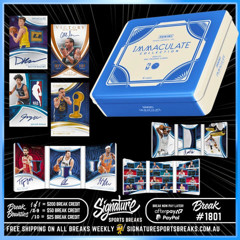 BREAK #1801 - IMMACULATE 2024/25 PYT