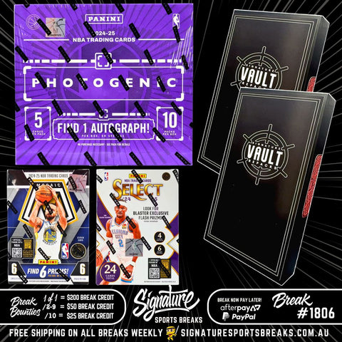 BREAK #1806 - PHOTOGENIC/MOSAIC/SELECT/SSB VAULT
