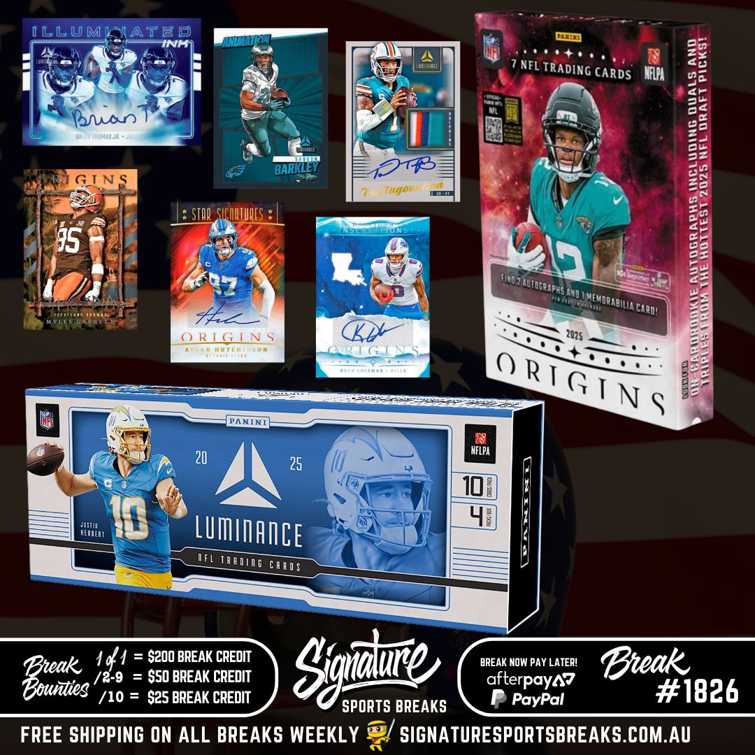 BREAK #1826 - NFL - 2025 LUMINANCE/ORIGINS PYT