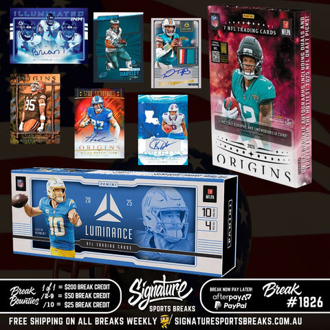 BREAK #1826 - NFL - 2025 LUMINANCE/ORIGINS PYT