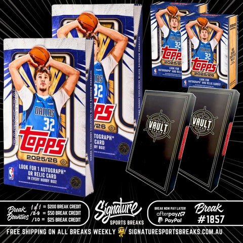 BREAK #1857 - TOPPS DOUBLE DOUBLE PYT