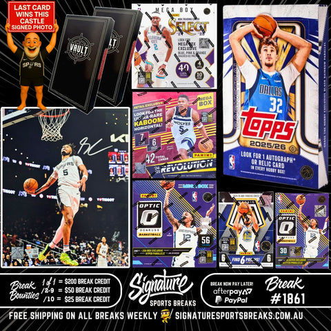 BREAK #1861 - PYT MIXER - LAST CARD WINNER!